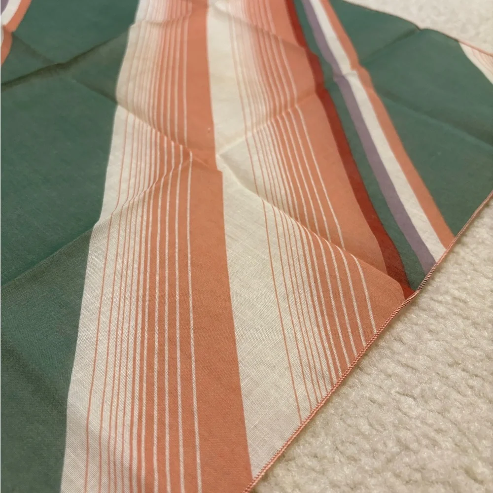 21x21 Plaid Scarf Bandana Vintage Carol Laurie 1970’s Square - Picture 12 of 14
